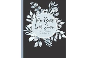 The Best Life Ever Letter Writing Notebook: JW Pioneer: 120 Pages