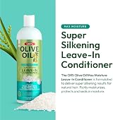 ORS Olive Oil Leave-In Conditioner 473ml Rice Water Max Moisture Silky Hair view 2