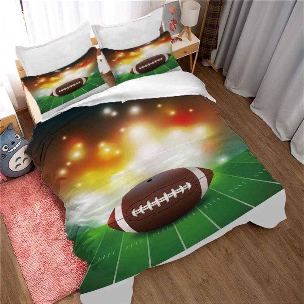 Generic Brands 3piece bedding Rugby field 260x240cm Duvet Cover Set