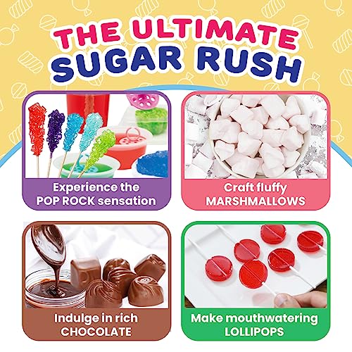 Playz Edible Exploding Candy Making Science Kit for Kids Ages 812