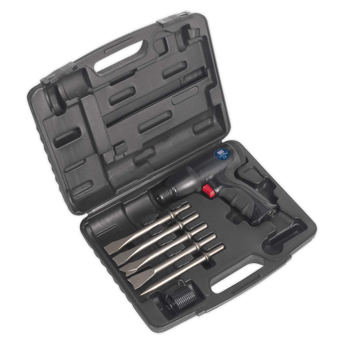 Sealey Sa613 Air Hammer Kit Composite Premier - Medium Stroke