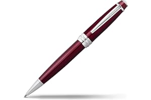 Cross Bailey Refillable Ballpoint Pen Presented in a Premium Gift Box - Medium Point, Black Ink, Red