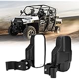 kemimoto Side View Mirrors Compatible with Polaris Ranger 570 900 XP 1000 2015-2021 General, Defender, Maverick Trail with Pr