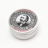 Captain Fawcett Private Stock Moustache Wax 15ml Firm Hold Cedarwood view 2
