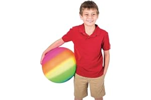 US Toy (GS832) One Rainbow Playground Ball 18 Inches