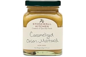Stonewall Kitchen Caramelized Onion Mustard, 7.75 Ounces