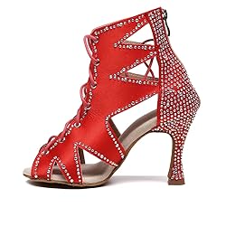 HROYL Women Ballroom Party Wedding Latin Salsa