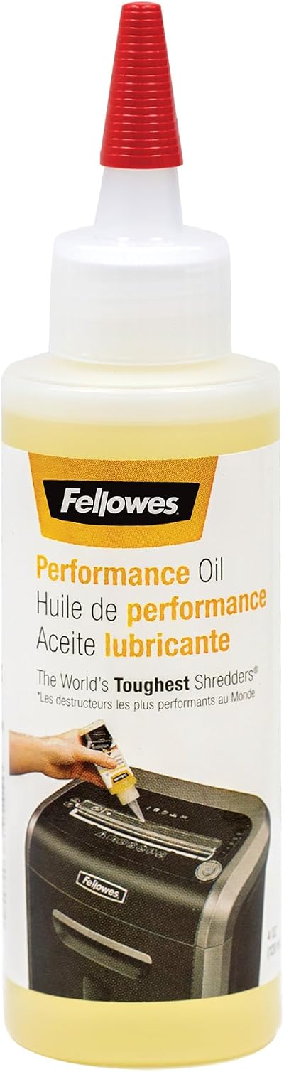 Fellowes Shredder Oil 120ml for Micro Cut and Cross Cut Shredders
