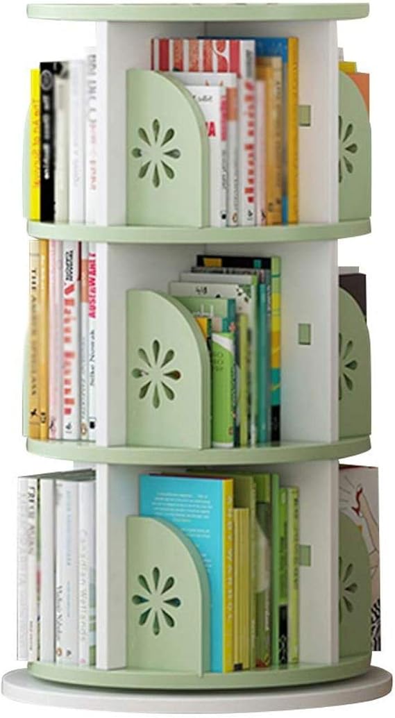ZHJIUXING SF Librería Giratoria, Librería Giratoria Creativa De 360