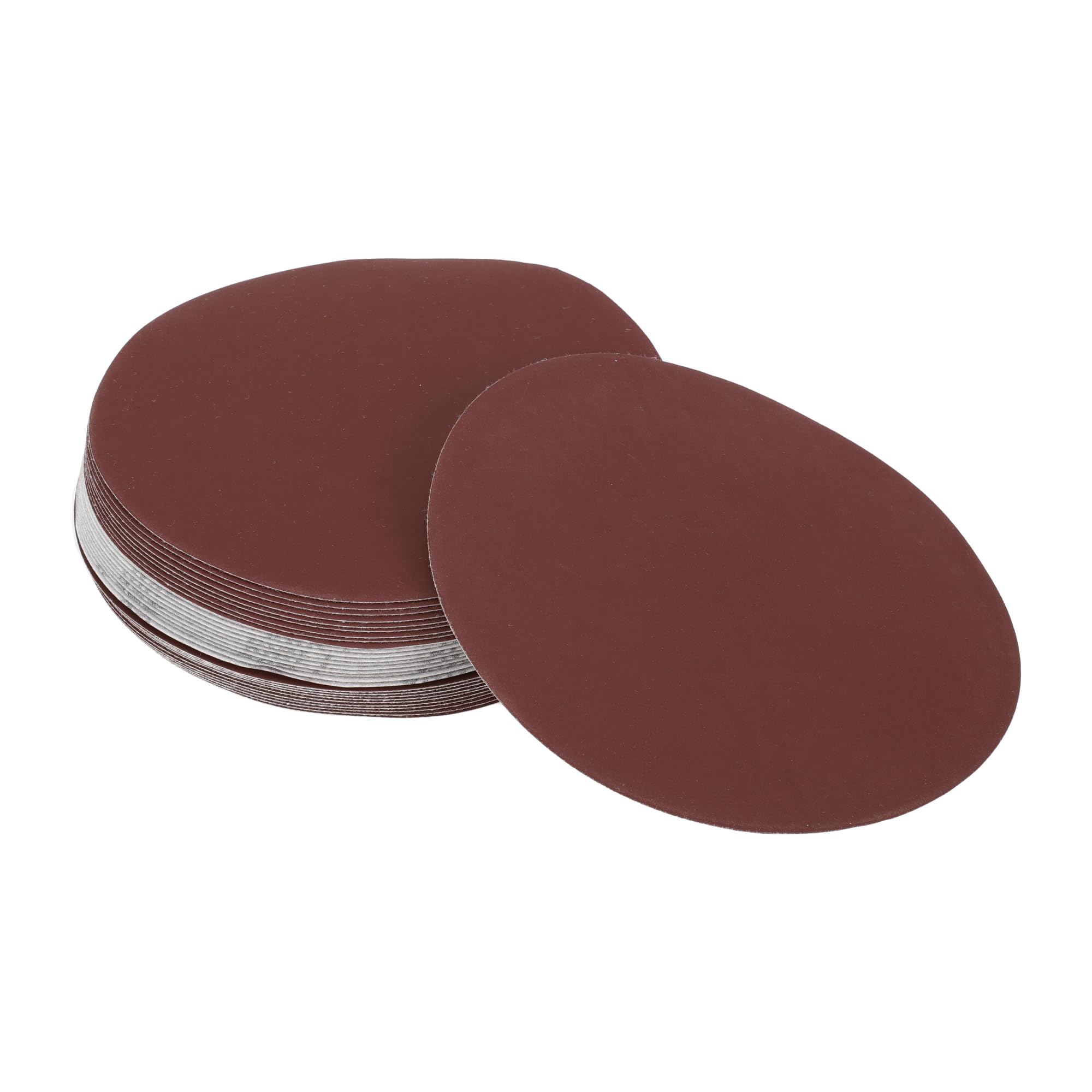 INFINAUTO Sanding Discs, 7.09" 800 Grit Automotive Repair Round Hook and Loop Sandpaper Aluminum Oxide Red, 30 Pcs