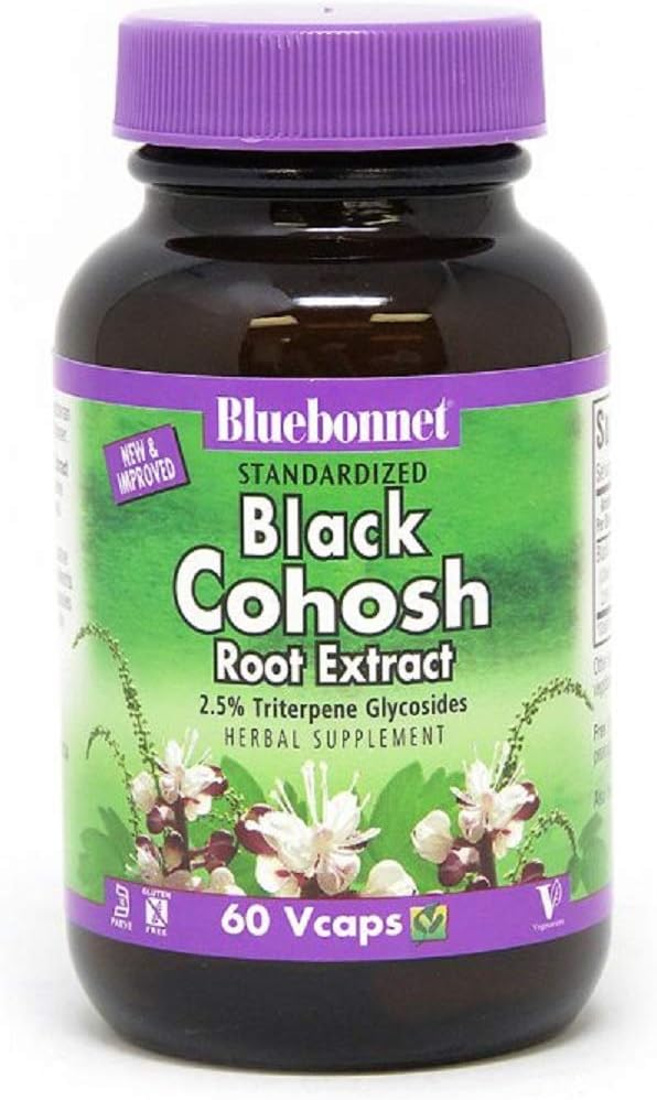 BLUEBONNET Nutrition STANDARDIZED Black Cohosh Root Extract: Health & Personal Care