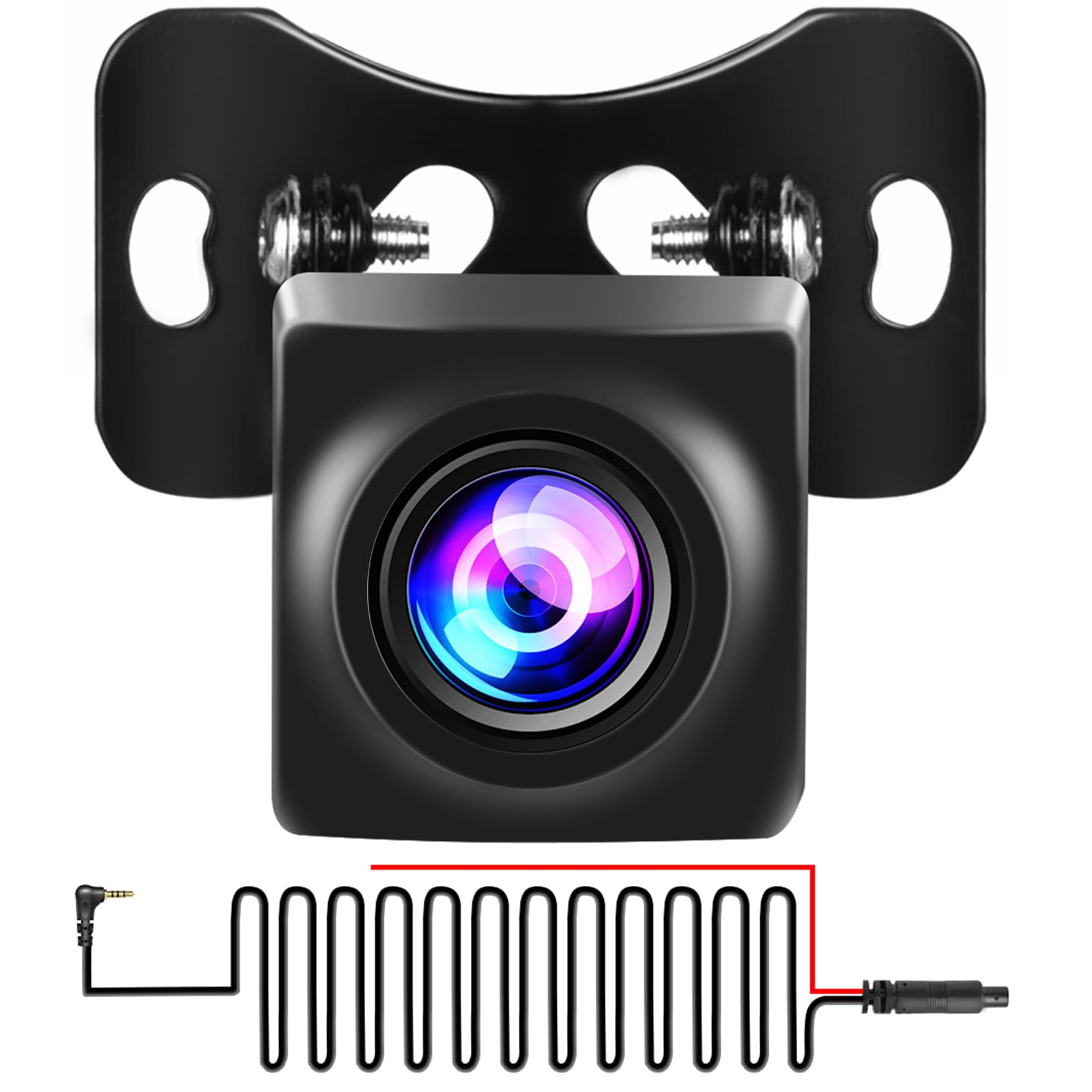 Photo 1 of Inefala ?for Portable Car Radio Stereo? Upgrade AHD 1080P Backup Camera, 4 Pin Camera for Car Stereo 2.5mm Jack Backup Camera 2.5mm Jack Dash Cam Reverse Camera Cable,23 Ft 4 Pin to 2.5mm Male Plug