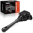 A-Premium Engine Ignition Coil Pack Compatible with Nissan Juke 2011-2017, Sentra 2019, Rogue Sport 2017-2019, 1.6L 2.0L