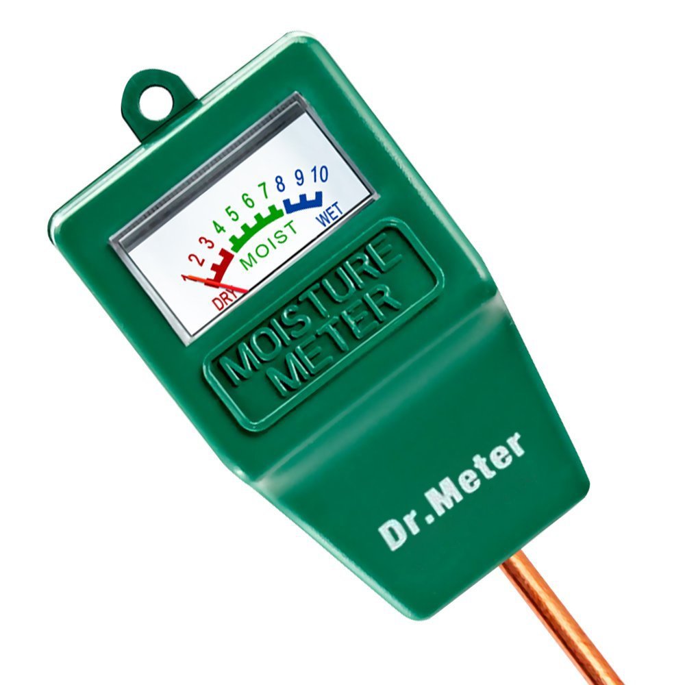 Dr.Meter® Moisture Sensor Meter, Soil Water Monitor, Hydrometer for