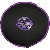 HYPERWEAR SandBell PRO Heavy-Duty Sandbag for Slams &amp; Strength, 6-70 lb | Textured Grip, No-Leak Shell, Pre-Filled USA Sand, No Dust, Reinforced Neoprene, Kettlebell Alternative, HIIT &amp; Gym Workouts