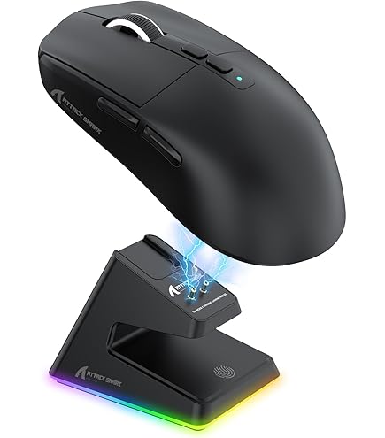 Amazon.com: Attack Shark X6 Wireless Gaming Mouse,RGB