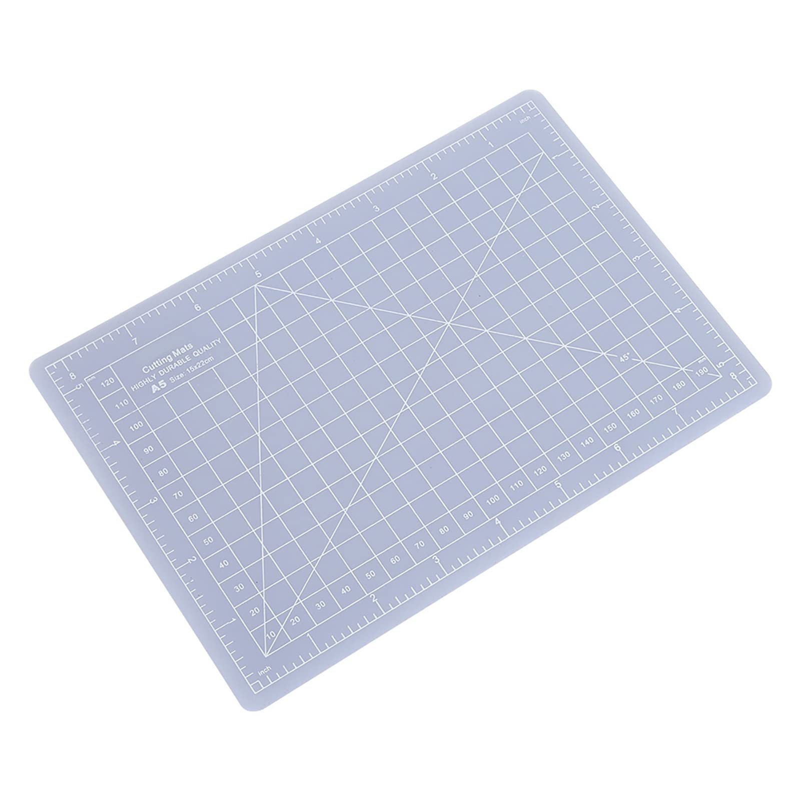 Self Healing Cutting Pad, A5 Non Slip Craft Board, Protect Desktop with Translucent Art Cutting Mat for Home Office, Dressmaking Accessories for Sewing, Quilting, Crafting