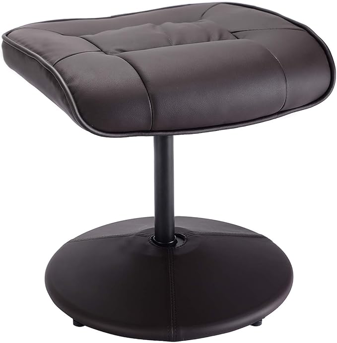 Relaxation De Salon Brun 5 Cm Costway Fauteuil Relax Inclinable Pivotant Avec Repose Pied Fauteuil Tv L X L X H 68 X 77 5 97 5 107 X 85 Meubles Com Cuisine Et Maison