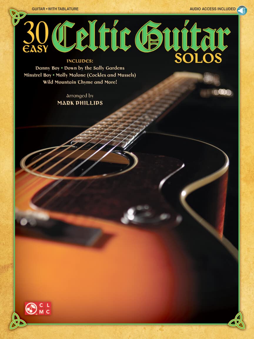30 Easy Celtic Guitar Solos. Includes Audio Online