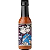 Torchbearer Sauces Plum Reaper 5 oz Super Hot Sauce - Heat Level 8 - All Natural Hot Sauce, Vegan, Extract-Free
