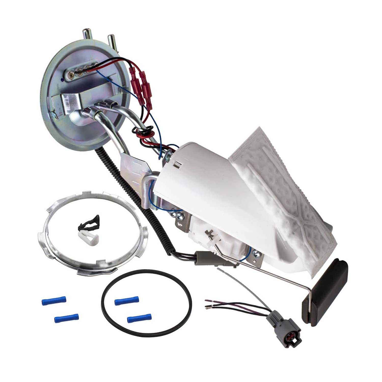 Photo 1 of Electric Fuel Pump SP2007H Replacement for Compatible with 1990-1996 Ford F150 F250 F350 1997 F-250 HD (After Axle Tank; Steel Tank; 18 Gal Tank)