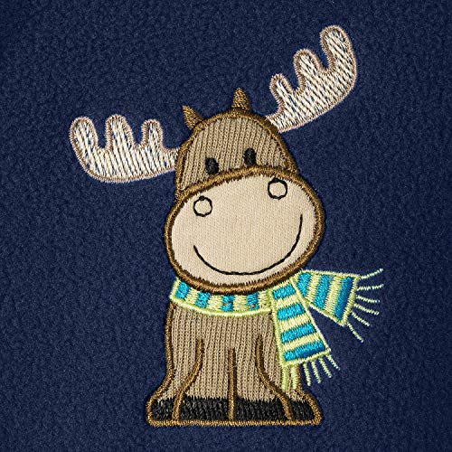 HALO Big Kids Sleepsack Micro Fleece Wearable Blanket, TOG 1.0, Blue