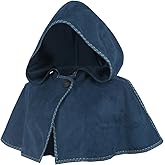 CR ROLECOS Women Hooded Cloak Renaissance Witch Cloak Adult Medieval Cosplay Cape Costume for Halloween