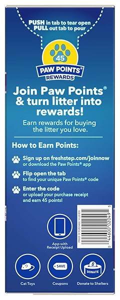 FRESH STEP MULTI-CAT EXTRA STRENGTH SCENTED LITTER WITH THE POWER OF FEBREZE, CLUMPING CAT LITTER, 14 POUNDS (PACKAGE MAY VARY)