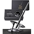 Novium Hoverpen 2.0 Interstellar Edition - Space Black, Unisex, Ballpoint Pen, 23.5 Degree Angle, Schmidt Ballpoint Refill, N