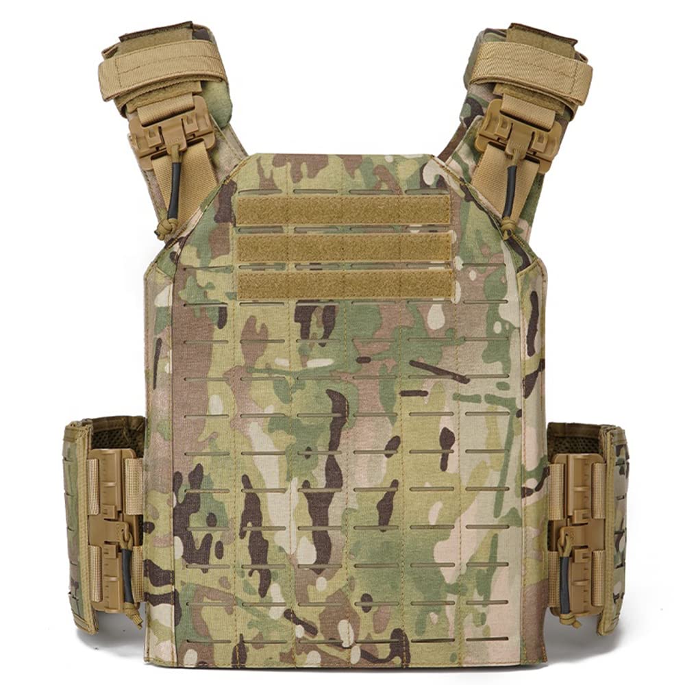 EMERSONGEARS Tactical Airsoft Vest Hunting vest Quick Release 1000D Nylon Molle Vest for Airsoft Paintball Wargame CS Outdoor Game