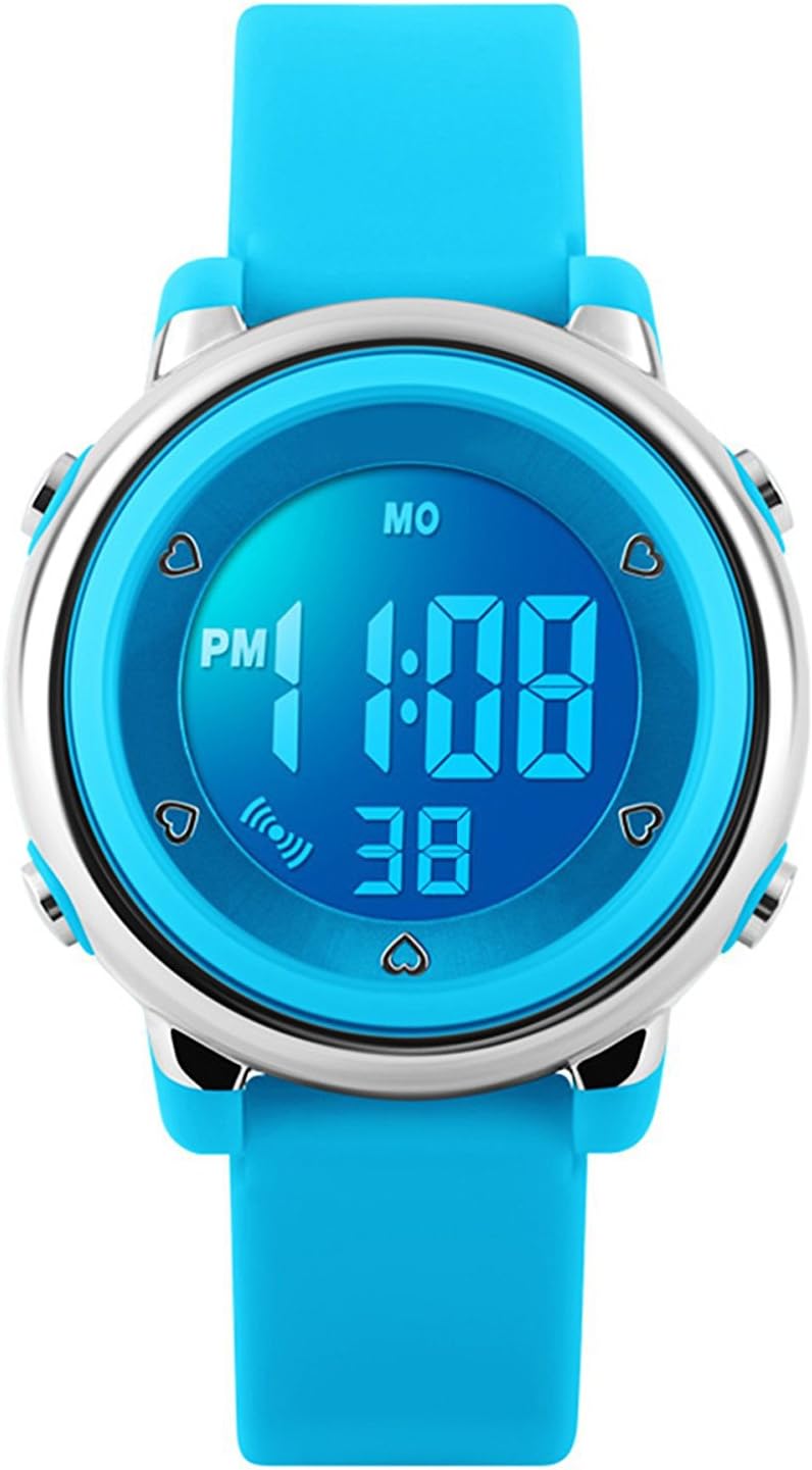 MSVEW Kids Digital Watch for Boys Girls -Waterproof Sports Watch with Alarm Stopwatch Outdoor Childrens Watches