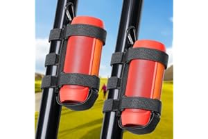 GOFORWILD Portable Speaker Mount 2 Pack, Adjustable Strap for Bluetooth Wireless Speakers, Compatible with Golf Cart Railing/Bike/Moto/Boat/ATV, Waterproof Outdoor Speaker Strap Holder