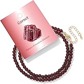 Bolinailo Turquoise Natural Stone Necklace for Women 4mm Handmade Crystal Choker Bead Necklace Gemstone Necklace Healing Crystal Jewelry for Women