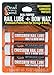 Dead Down Wind Bow Wax Rail Lube | 3 Pack | Unscented | Crossbow Hunting Accessories, Waterproof Archery Bow String Wax | Helps Reduce Friction and Prevent Fraying primary