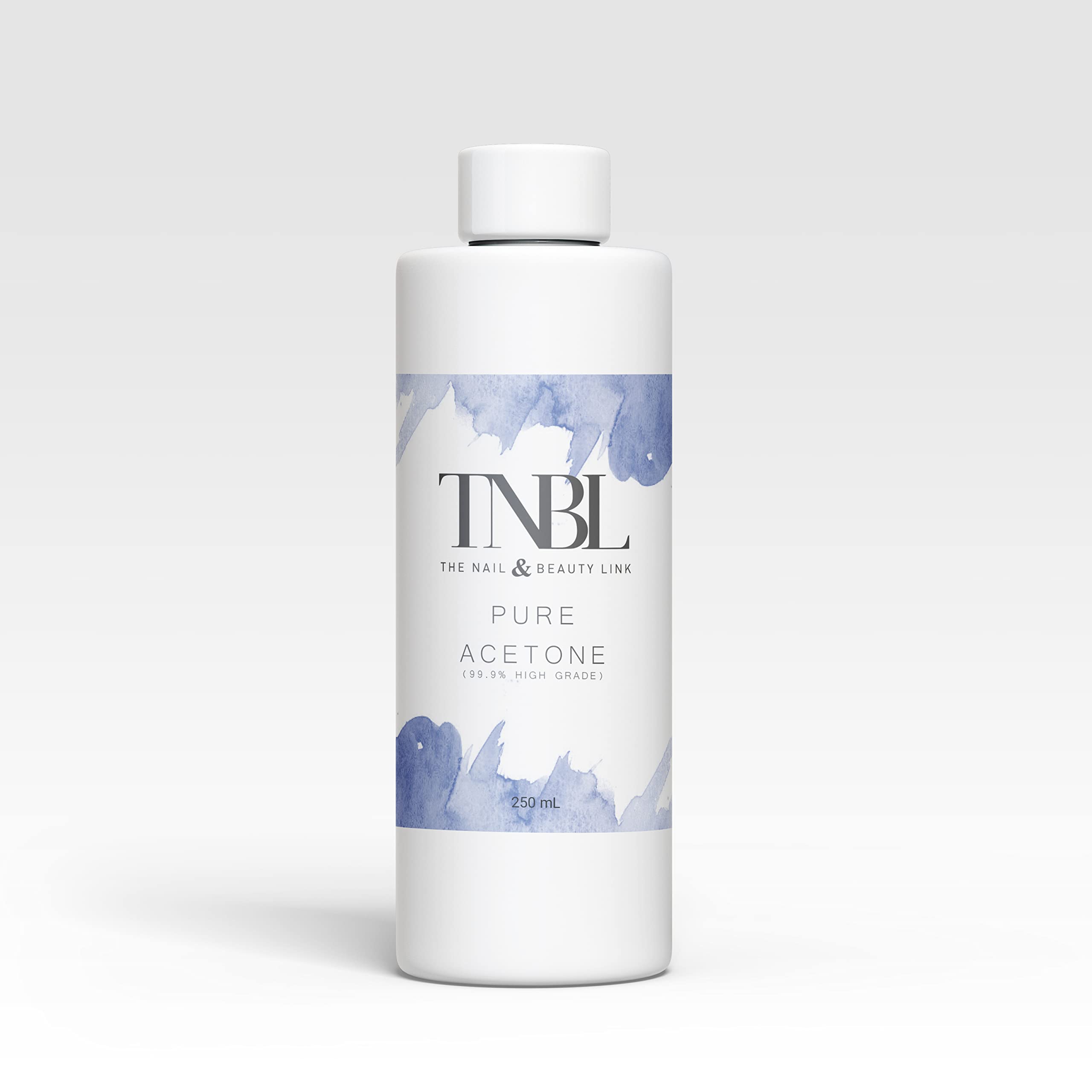 TNBL 100% Pure Acetone Nail Polish Remover UV/LED GEL Soak Off (250ml) Soak Off/Remove Gel Polish, Acrylic Nails, Gel Extensions