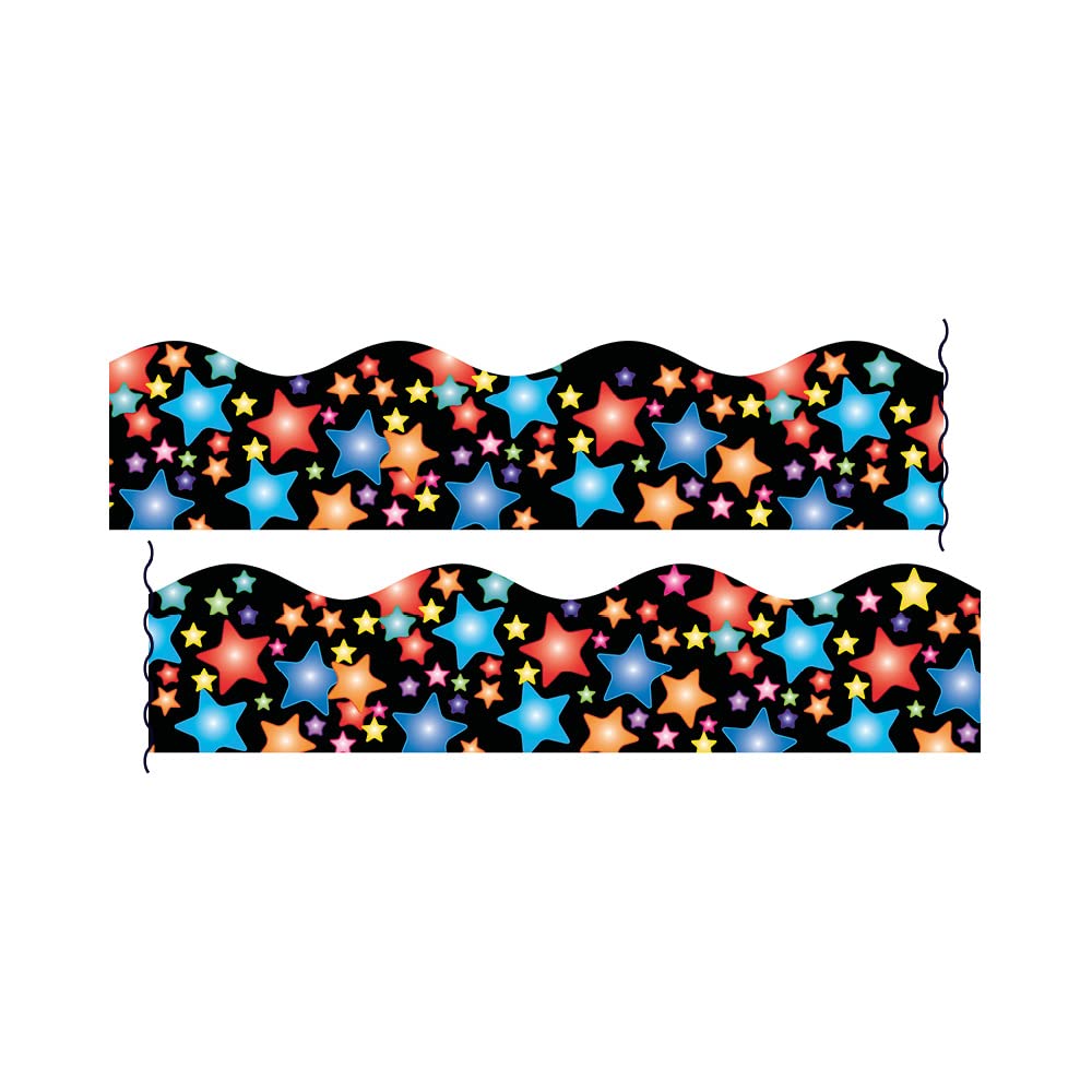 Night Stars Display Borders Classroom Trimmers