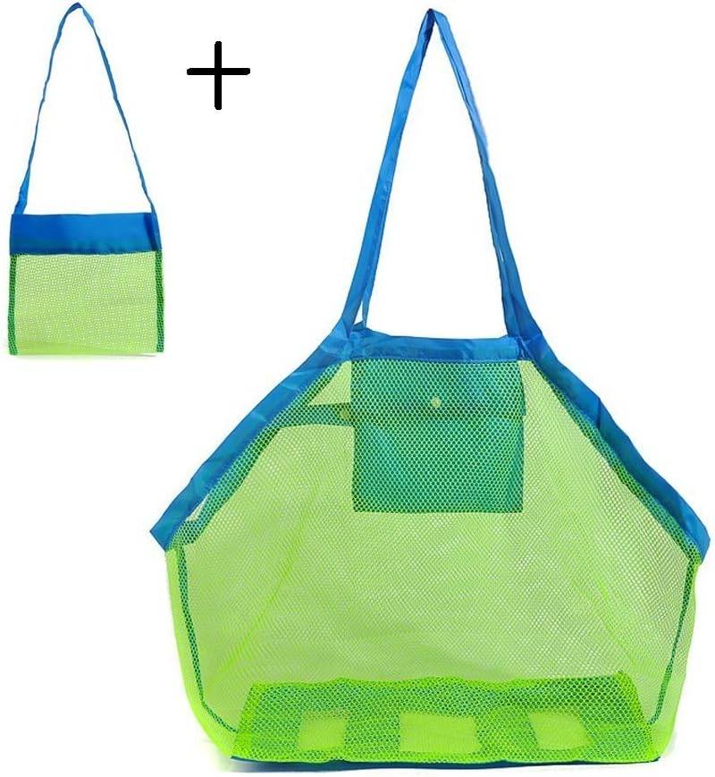 IChoice Toy Mesh Bags, Mesh Storage Bags for Beach Toy