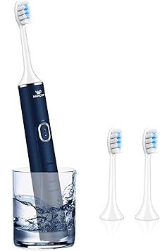 Elektrische Zahnburste Nawcup Elektrische Schallzahnburste Mit 2 Burstenkopfe 2 Minute Timer Ipx7 Wasserdicht 4 Modi Wiederaufladbare Zahnburste Usb Schnellladung Blau Amazon De Drogerie Korperpflege