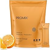 ProMix Nutrition Debloat Prebiotics and Probiotics with Baobab - Rich in Vitamin C, Bloating Relief, Immune Support - Orange - 30 Servings (Pack of 30)