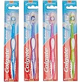 Colgate Extra Clean Full Head Toothbrush, Soft, Assorted Colors (Pack of 12)