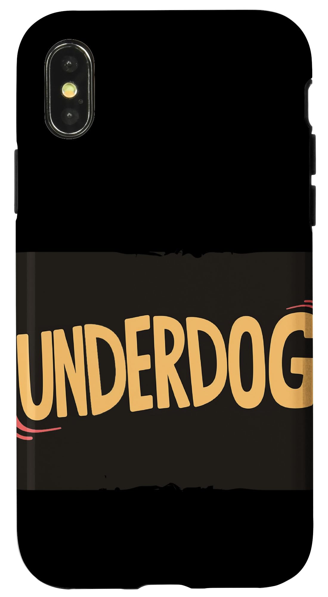 iPhone X/XS Chic Underdog Graphic for cool Boys and Girls Case