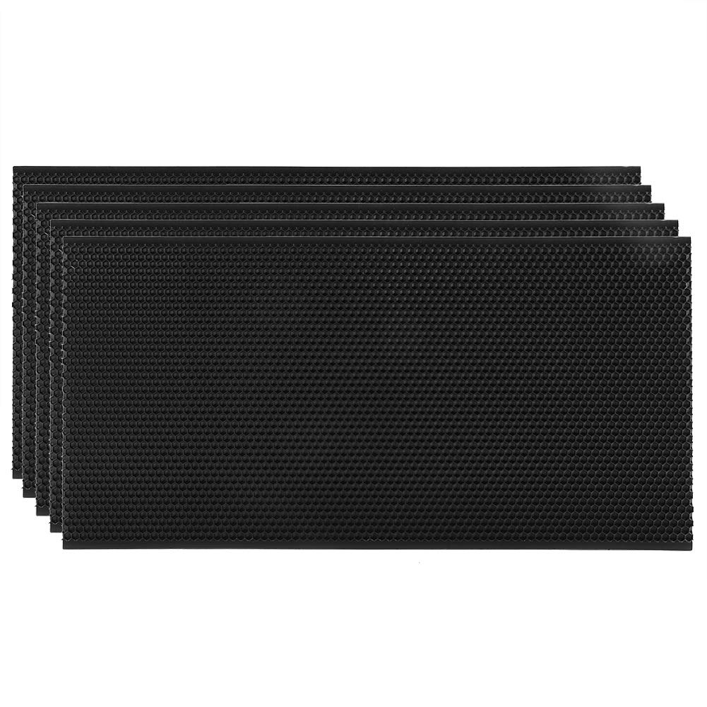 5PCS Plastic Beekeeping Foundation, Bee Comb Honey Sheets Supplies Beehive Equipment(42.5 x 21 cm)
