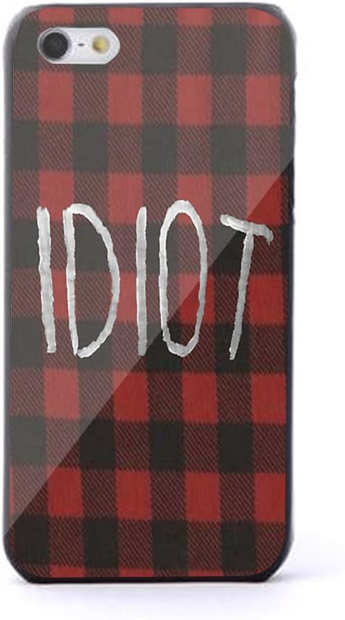 Idiot Flanel Michael Clifford 5 Second of Summer for Iphone and Samsung Galaxy (iPhone 5c black)