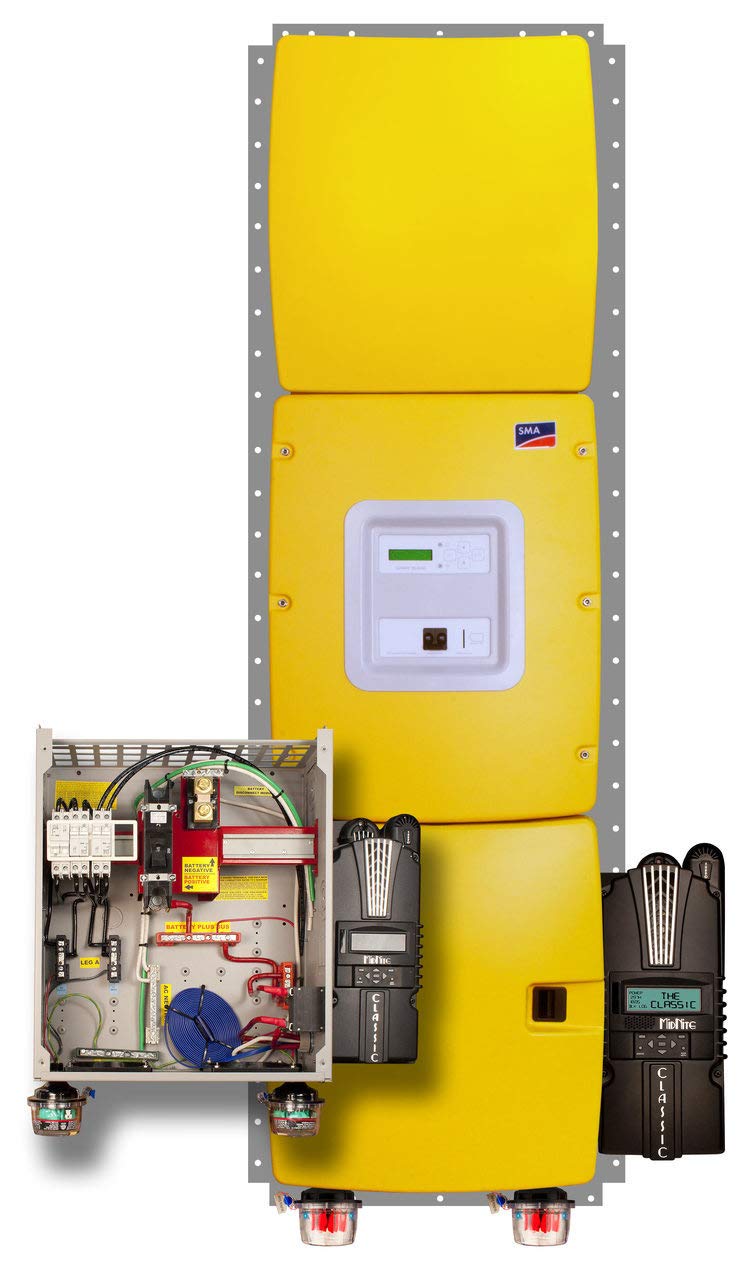 Amazoncom Midnite Solar Mnsi6048 240v Pre Wired Inverter