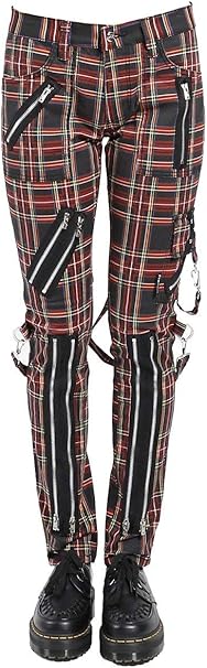 tartan bondage pants