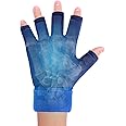 Arthritis Pain Relief Compression Gloves, Blue Wrist Ice Therapy, Reusable Gel Finger Sleeve for Tendinitis & Carpal Tunnel