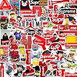 Personality Popular Brand Stickers Laptop Stickers Waterproof Skateboard Snowboard Car Bicycle Luggage Decal 50pcs Pack (Personality Popular Brand)