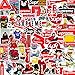 Personality Popular Brand Stickers Laptop Stickers Waterproof Skateboard Snowboard Car Bicycle Luggage Decal 50pcs Pack (Personality Popular Brand)