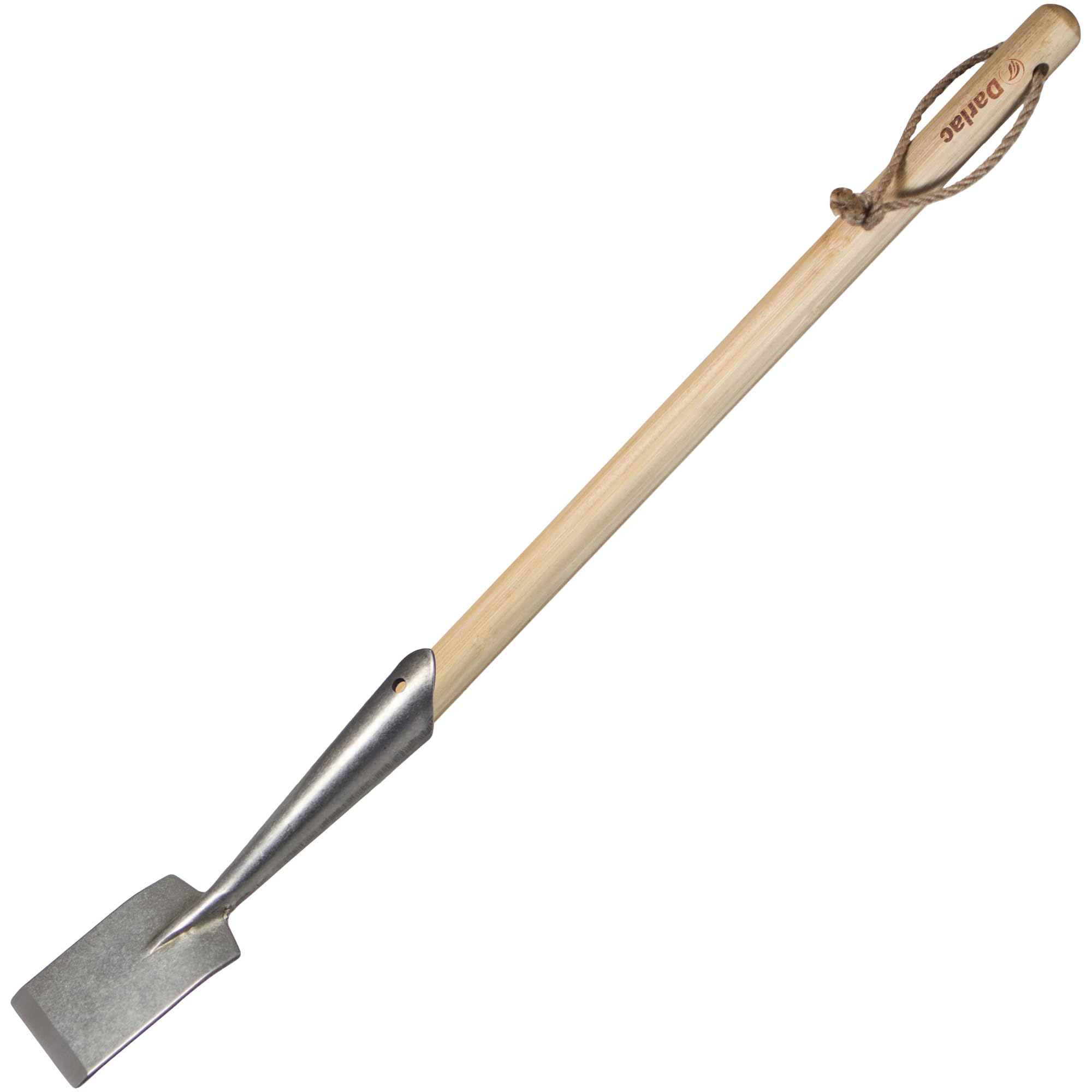 Darlac Garden Spade Hoe - Short Handle Garden Hoe with Narrow Spade Head– Ideal for Weeding Crowded Flowers and Vegetable Beds