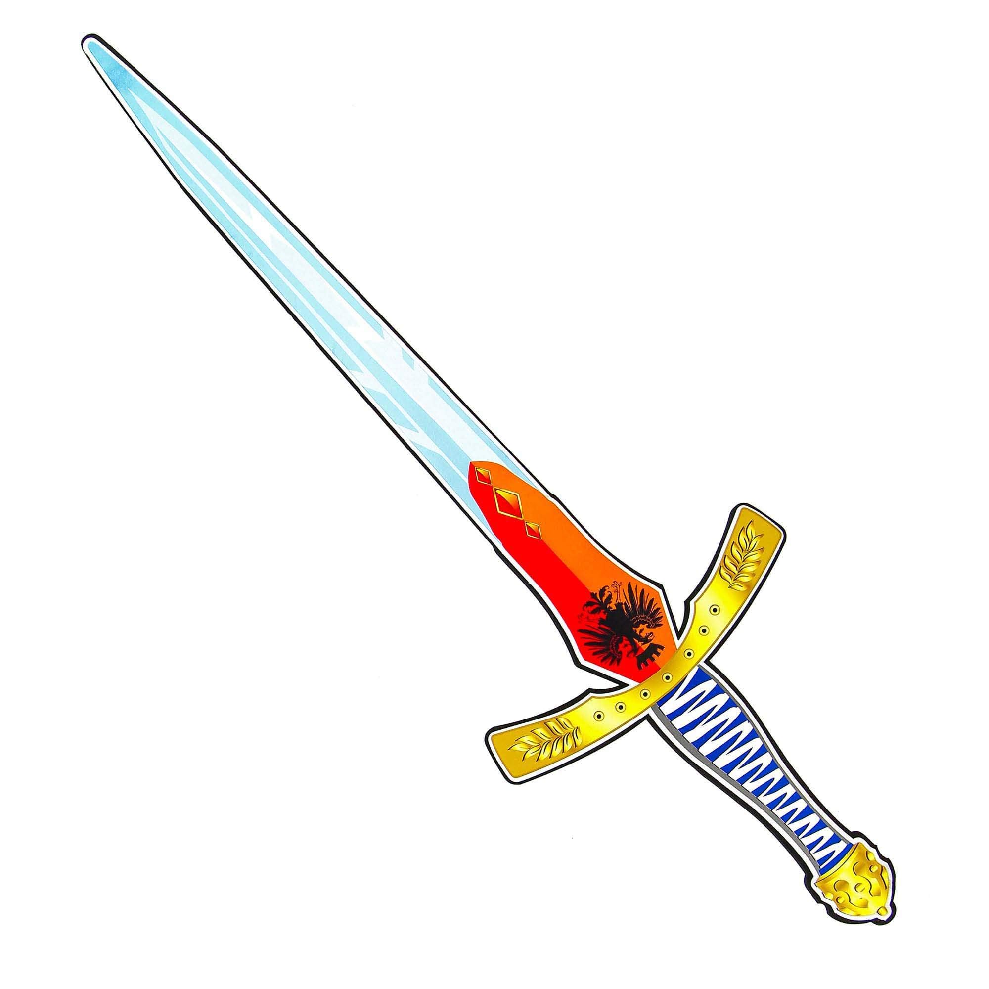 Widmann W MILANO Party Fashion Soft Foam Sword Kids Play Sword Weapon Soldier Theme Party Carnival